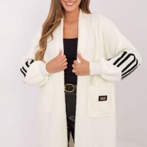 Sweter Kardigan Model IT-SW-80678.84 Ecru - Factory Price