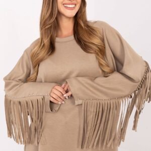 Bluza Damska Model IT-BZ-21695.10 Dark Beige - Factory Price