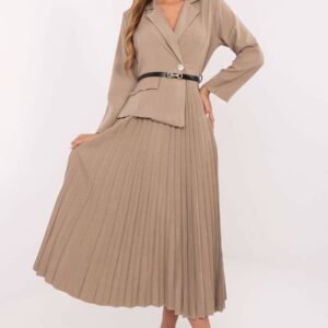 Sukienka Model IT-SK-21599.80 Beige - Italy Moda