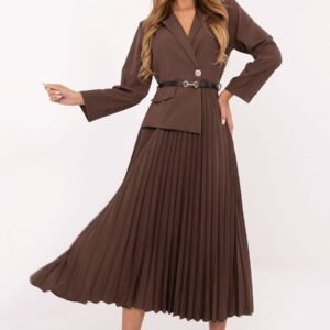 Sukienka Model IT-SK-21599.80 Brown - Italy Moda
