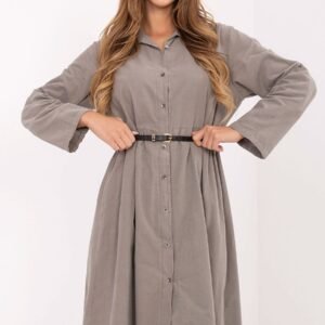 Sukienka Model MI-SK-92400.17 Dark Beige - Italy Moda