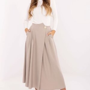 Spódnica Model IT-SD-81036.32 Beige - Rue Paris