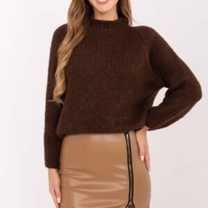 Spódnica Model IT-SD-FL3019.83 Camel - Rue Paris