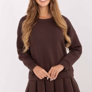 Sukienka Model MI-SK-3249.98 Dark Brown - Rue Paris