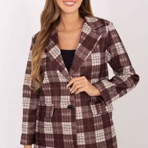 Marynarka Model MI-MA-4195.18 Brown - Rue Paris