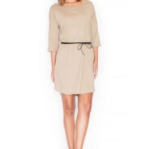 Sukienka Model K335 Beige - Katrus