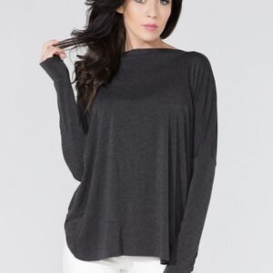 Bluzka Model T139 Dark Grey - Tessita