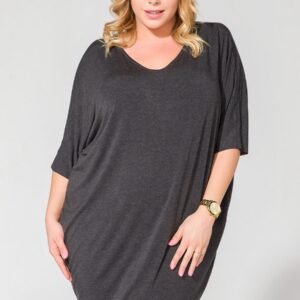 Sukienka Model PS1 Dark Grey - Tessita