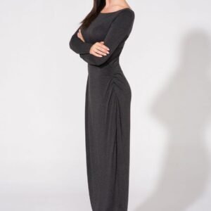 Sukienka Model T143 Dark Grey - Tessita