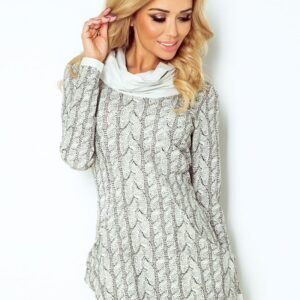 Sukienka Model 119-1 Grey - Numoco