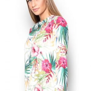 Koszula Damska Model K400 Wzór 16 Multicolor - Katrus