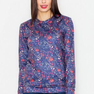 Bluza Damska Model M541 Wzór 58 Blue - Figl