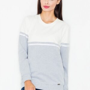 Bluza Damska Model M511 Grey/Ecru - Figl