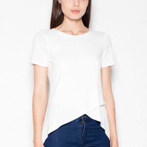 Bluzka Model VT085 Ecru - Venaton