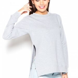 Bluzka Model K347 Grey - Katrus