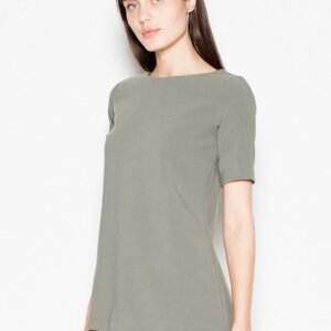 Bluzka Model VT006 Oliwka  - Venaton