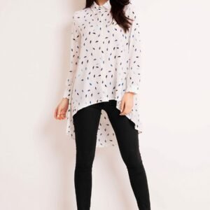 Koszula Damska Model M125 Blue Parasolki - Infinite You