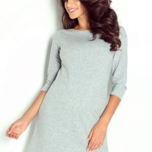 Sukienka Ingrid 192 Gray - IVON Hurtownia odzieży on-line, moda damska, bielizna i obuwie dla kobiet - Matterhorn.pl