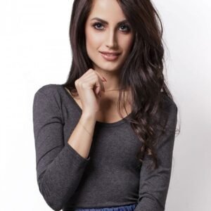 Bluzka Izabelle B36 Grafit - IVON