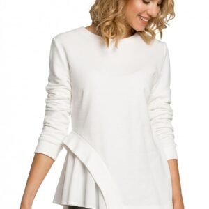 Bluzka Model MOE333 Ecru - Moe