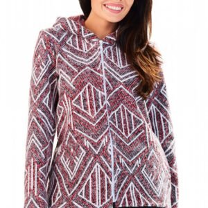 Kurtka Damska Model M144 Wzór Bordo - Infinite You