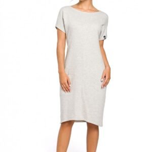 Sukienka Model B050 Popiel - BeWear