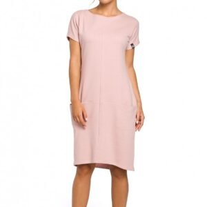Sukienka Model B050 Powder Pink - BeWear