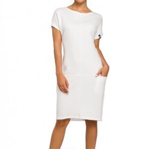 Sukienka Model B050 Ecru - BeWear