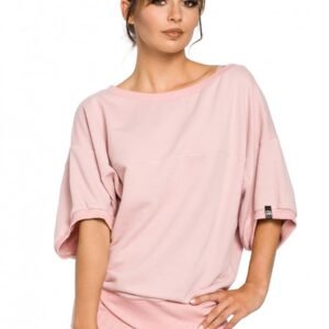 Bluza Damska Model B048 Powder Pink - BeWear