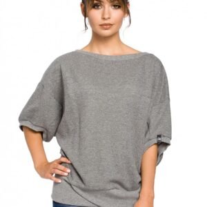 Bluza Damska Model B048 Grey - BeWear