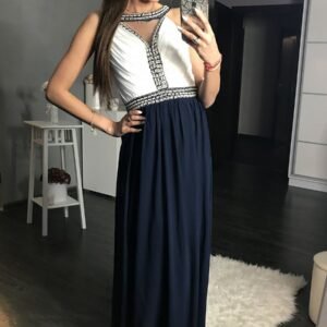 Sukienka Wieczorowa Model 17790 Navy - YourNewStyle