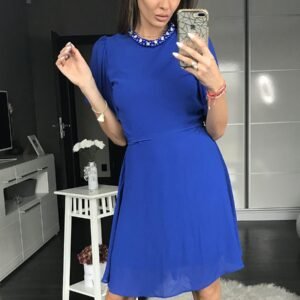 Sukienka Wizytowa Model 17798 Cobalt - YourNewStyle