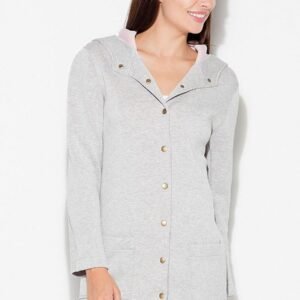 Kurtka Damska Model K453 Grey - Katrus