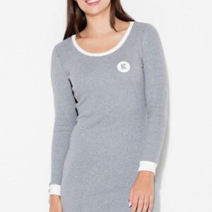 Sukienka Model K452 Grey - Katrus