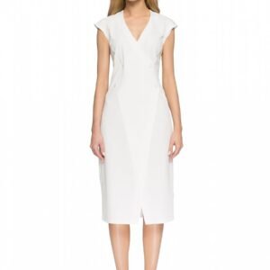 Sukienka Model S068 Ecru - Stylove