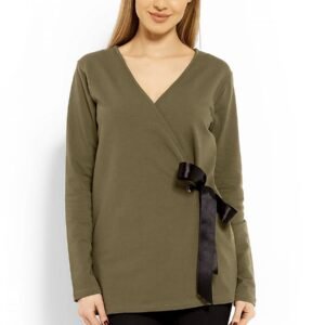 Bluzka Model 1626 Khaki - PeeKaBoo
