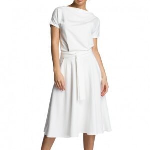 Sukienka Model B067 Ecru - BeWear