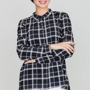 Koszula Damska Model K421 Wzór 46 Black - Lenitif