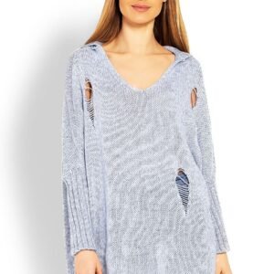 Sweter Damski Model 30055 Sky Blue - PeeKaBoo