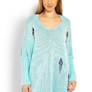 Sweter Damski Model 30055 Mint - PeeKaBoo