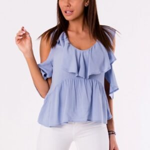 Bluzka Model 18000 Blue - YourNewStyle