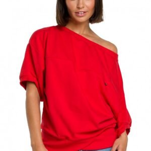 Bluza Damska Model B079 Red - BeWear