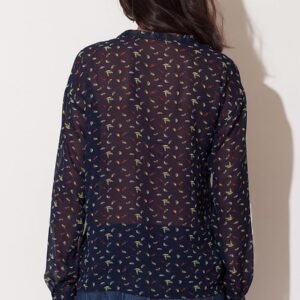 Koszula Damska Model K135 Navy - Katrus