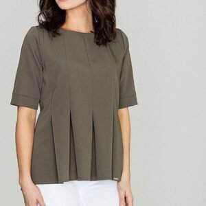 Bluzka Model K370 Oliwka - Lenitif