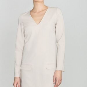 Sukienka Model K373 Beige - Lenitif