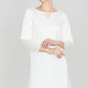 Sukienka Model K323 Ecru - Lenitif