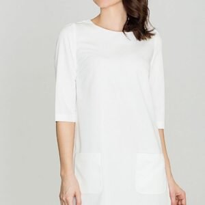 Sukienka Model K316 Ecru - Lenitif