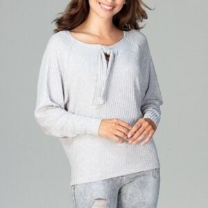 Bluzka Model K468 Grey - Lenitif