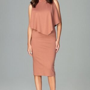 Sukienka Model K480 Brown - Lenitif