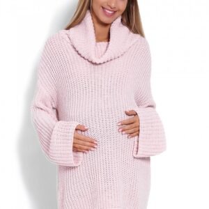 Golf Ciążowy Model 70012C Powder Pink - PeeKaBoo